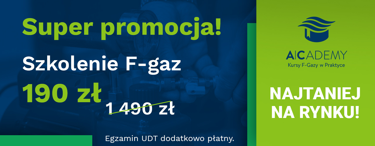 Promocja na FGazy 190 zł promocja f-gazy 190 zł